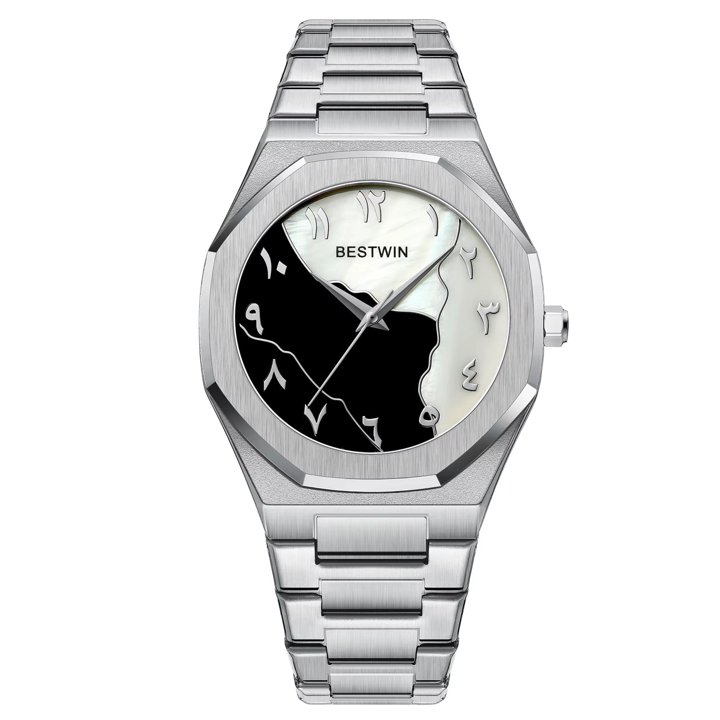 Reloj Hombre BESTWIN Creative Dial Watches Men'S Watch Gold Shell Face Business Fashion Watches for Men Relogios Masculino